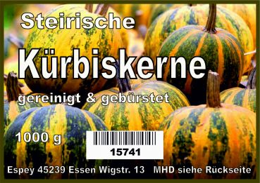 Kürbiskerne Steirisch 1000 g